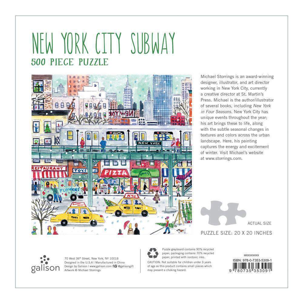 New York City Subway 500pc