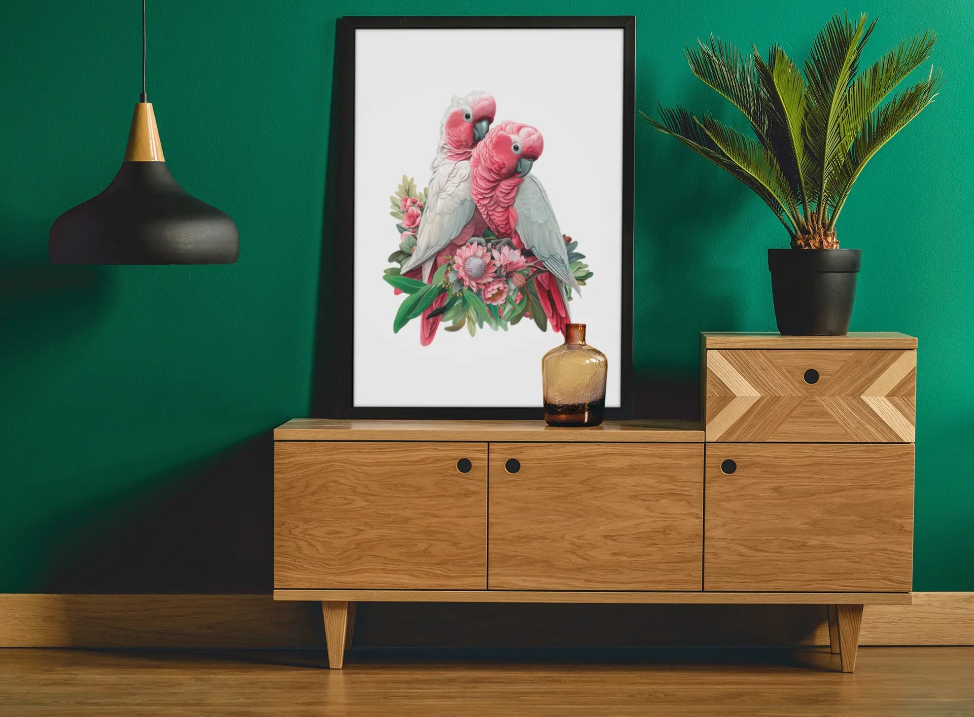 A5 Galah Pair Wooden Puzzle - Puzzle ART
