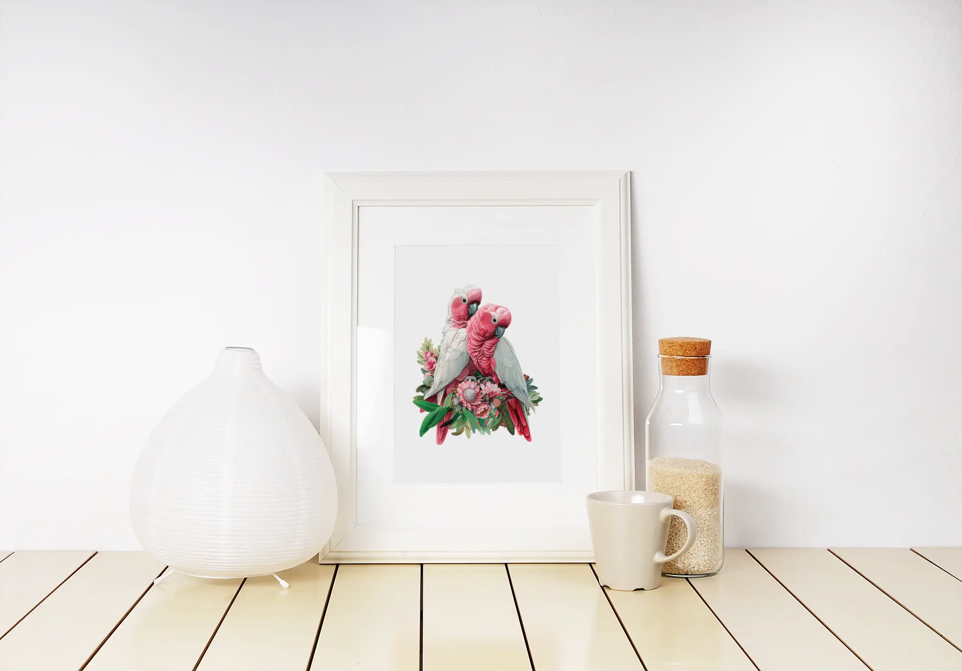 A5 Galah Pair Wooden Puzzle - Puzzle ART