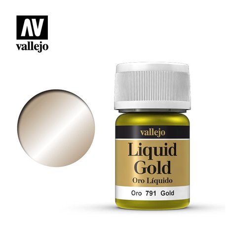 Vallejo Gold Liquid Model Colour 35ml
