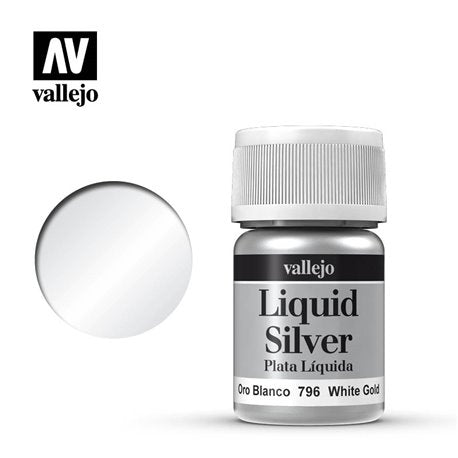 Vallejo White Gold Liquid Model Colour 35ml