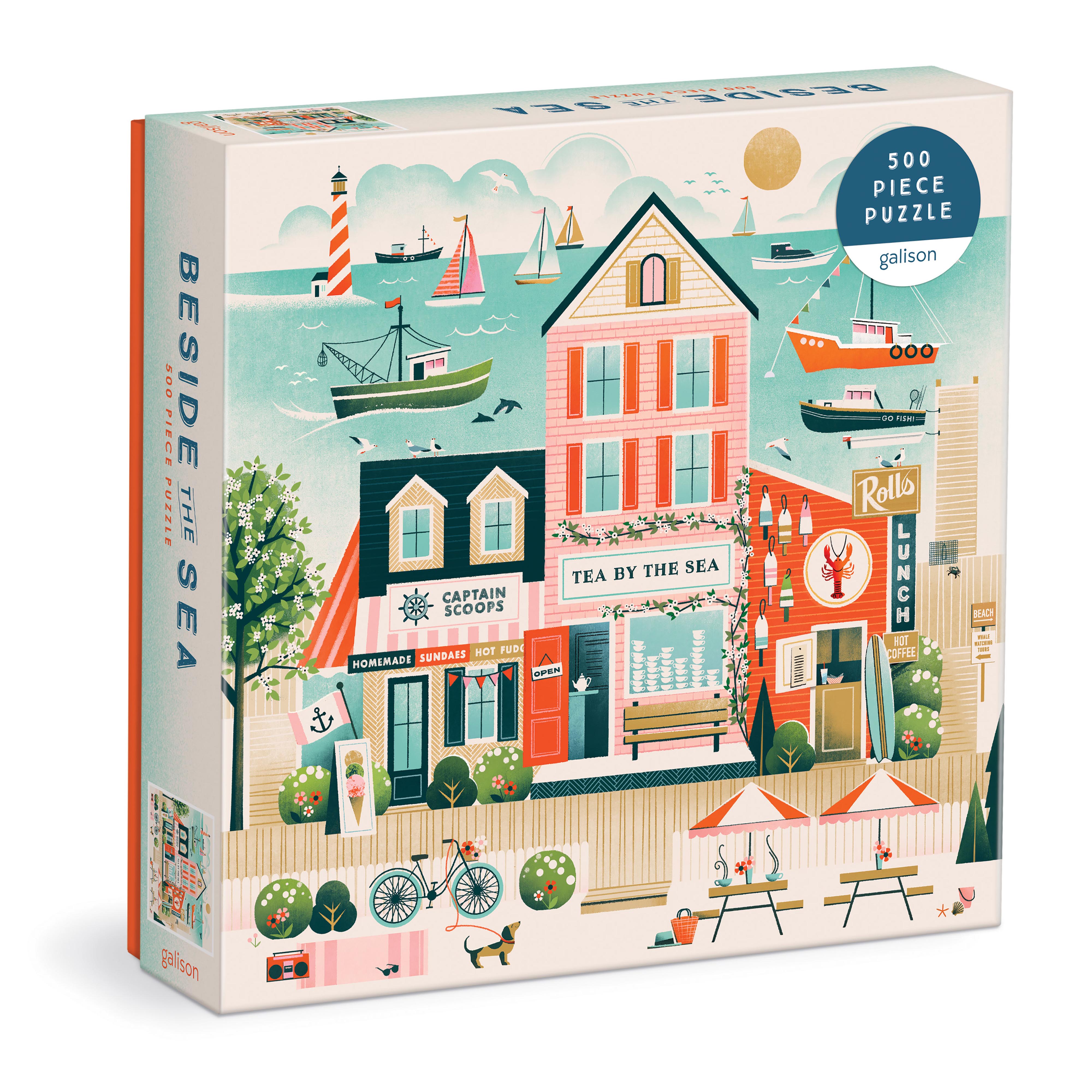 Beside the Sea 500pc - Galison