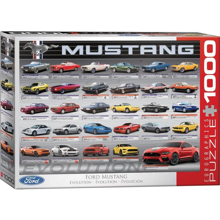 Ford Mustang Evolution 1000pc - Eurographics