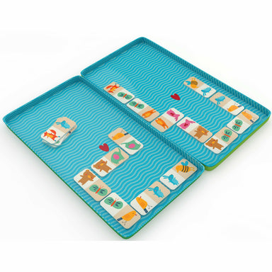 Magnetic Animals Domino Multi-Coloured