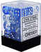 D6 Nebula Dark Blue/White Block (36) 12mm