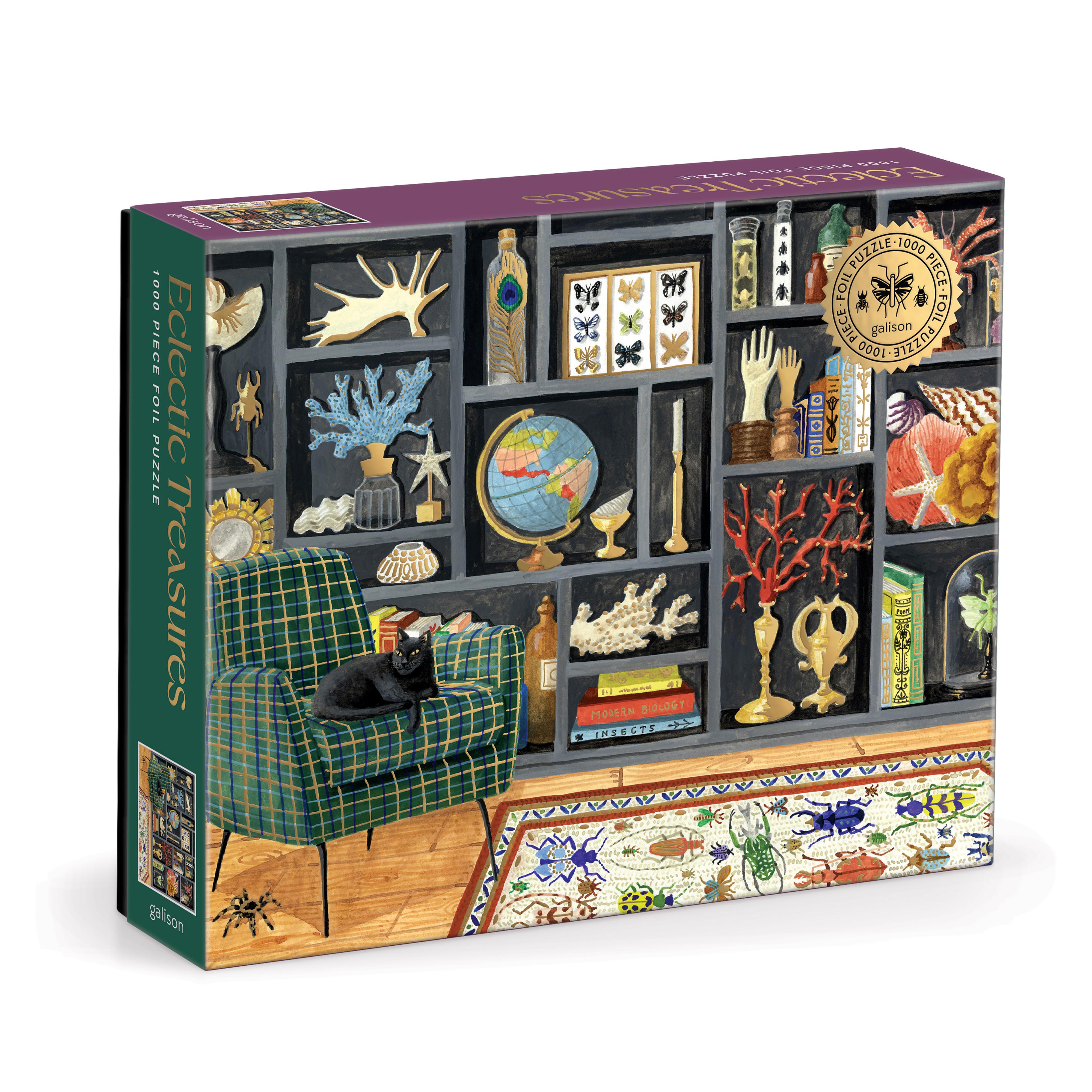 Eclectic Treasures Puzzle 1000pc - Galison