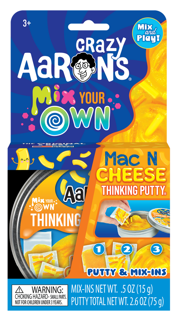 Mac N Cheese MIX IT - Crazy Aaron's Putty 4inch