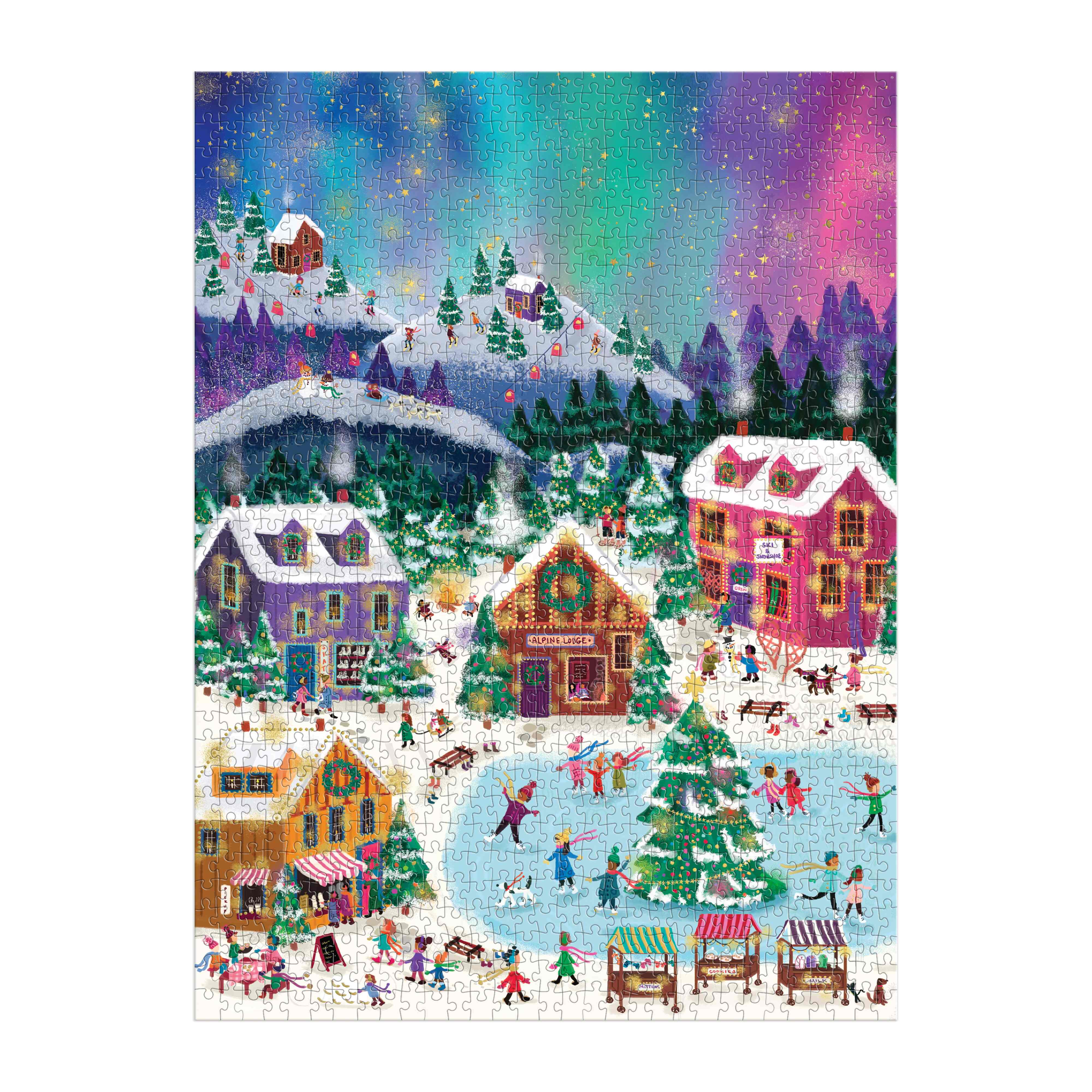 Northern Lights Foil 1000p - Joy Laforme - Galison