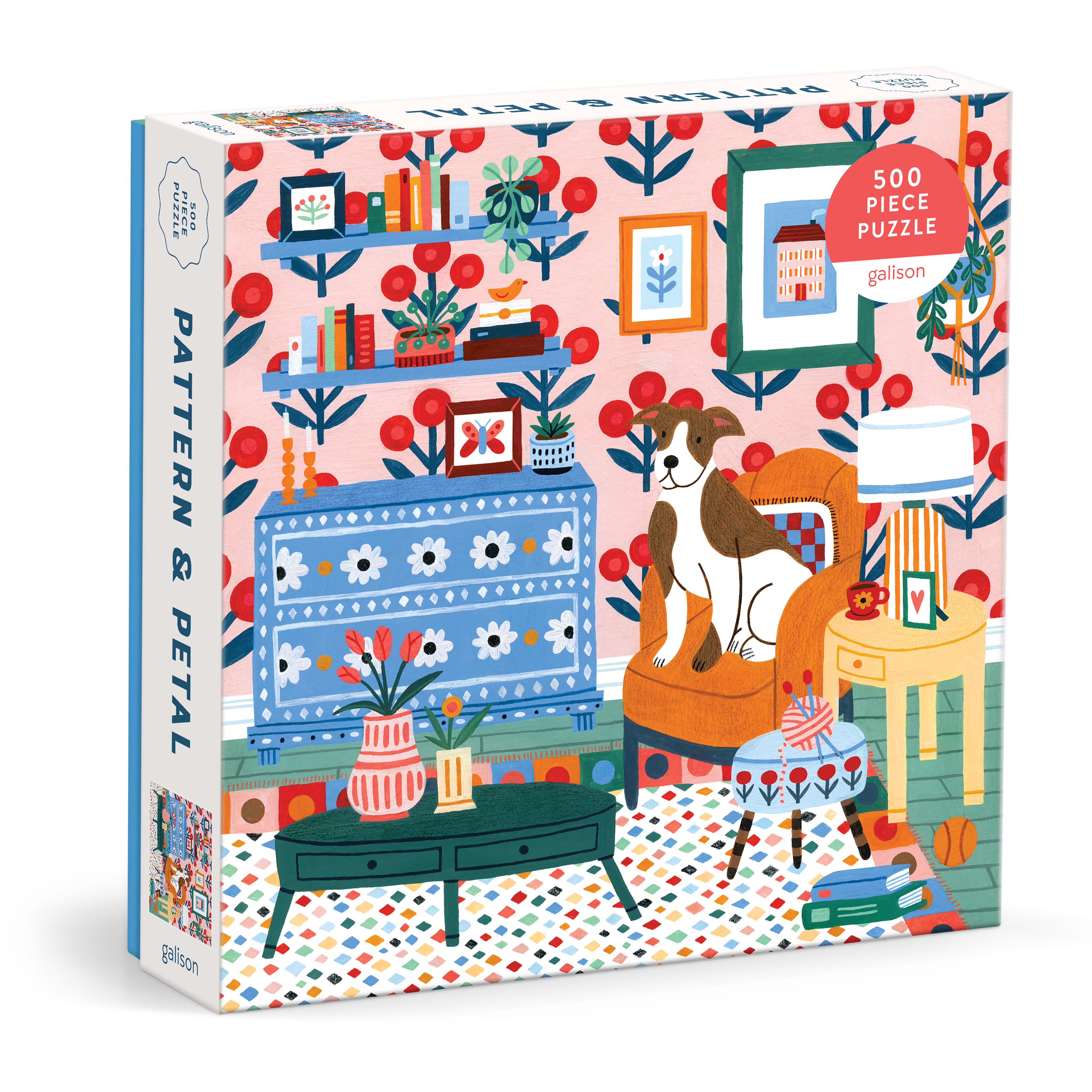 Pattern and Petal - 500pc Galison