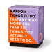Random Things To Do Box