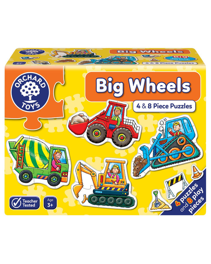 Big Wheels 4 x 8pc - Orchard