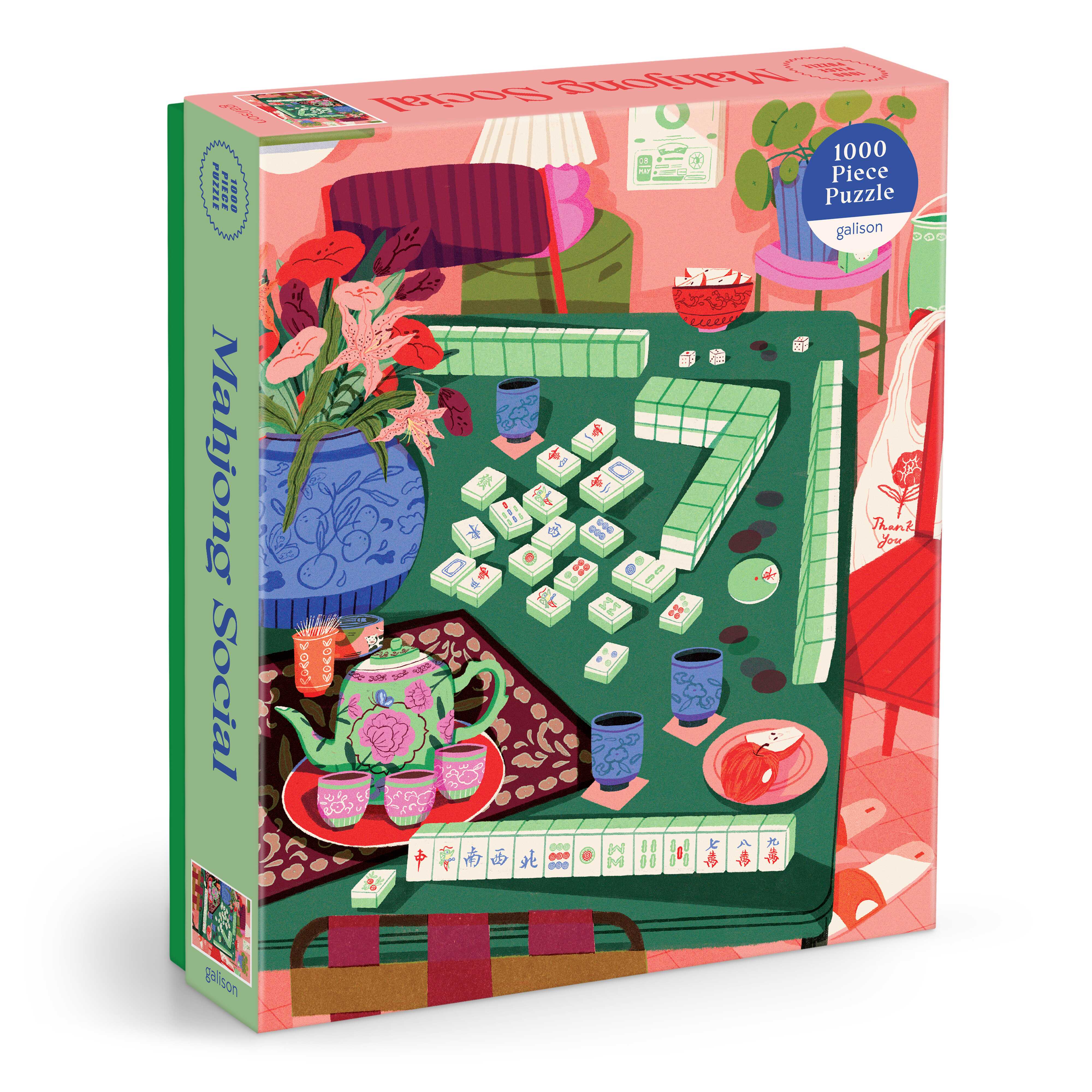 Mahjong Social 1000pc - Galison 