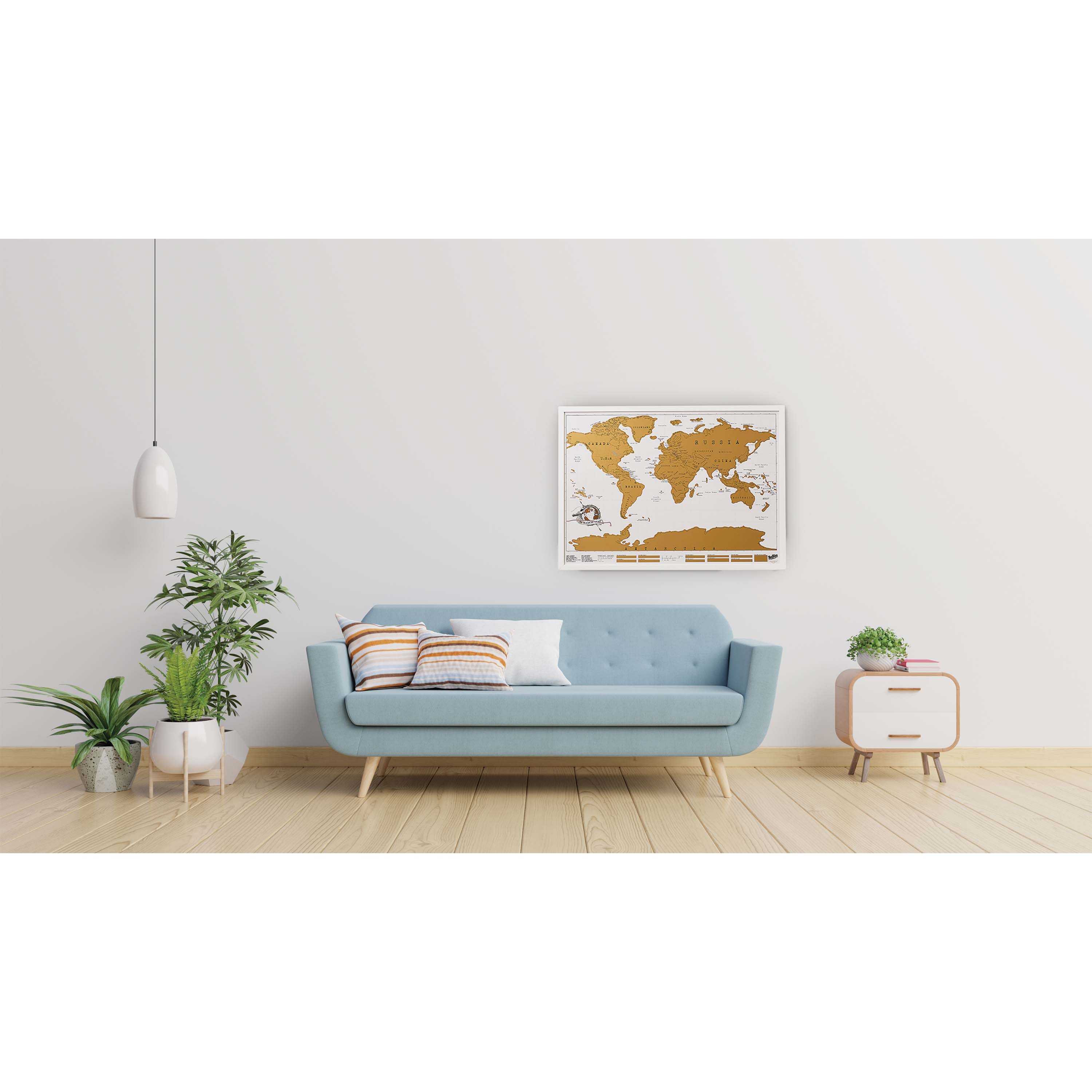 Scratch Map - Travel Edition