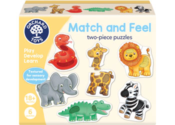 Orchard Jigsaw - Match and Feel Puzzles 2pc