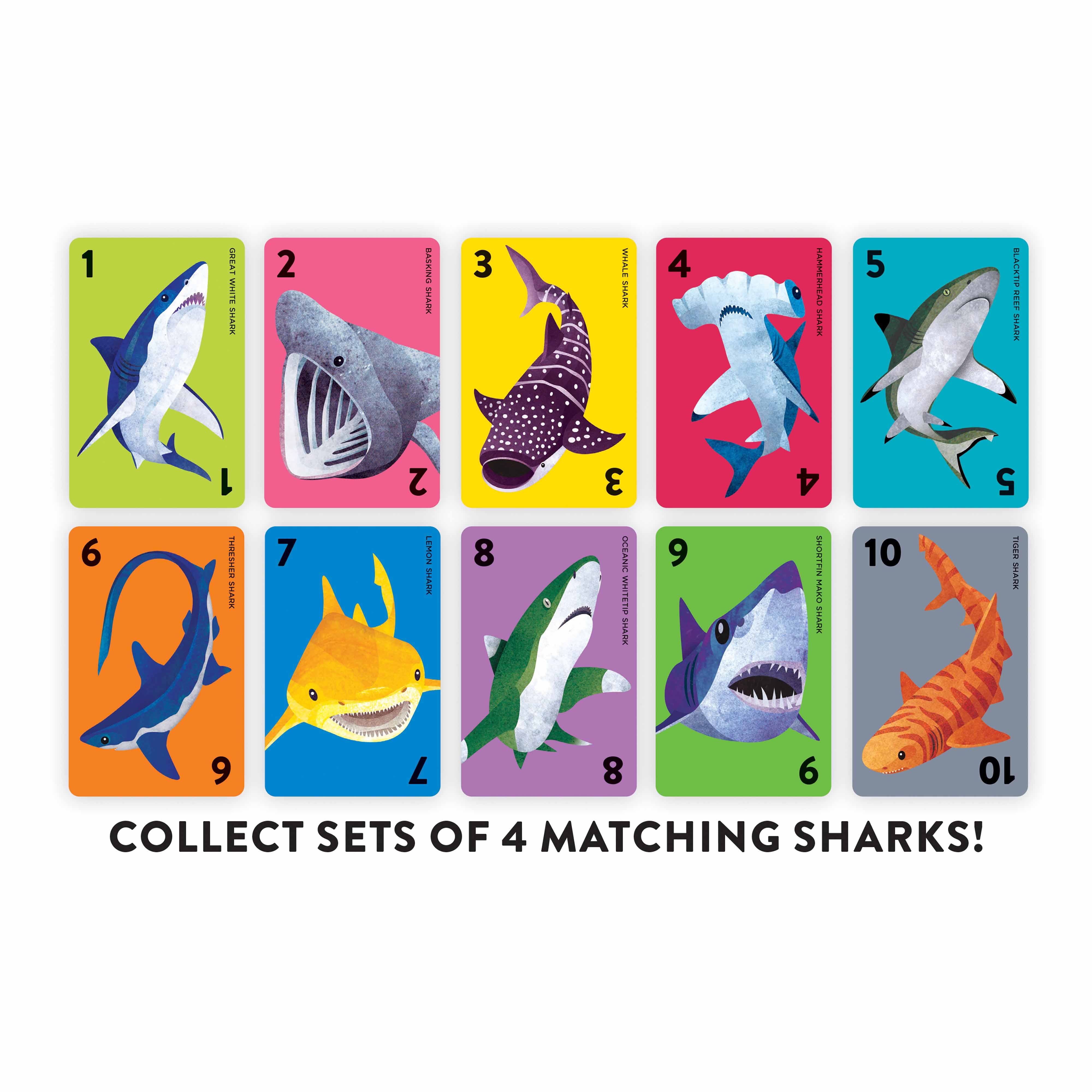 Go Shark! A Go Fish Card Game