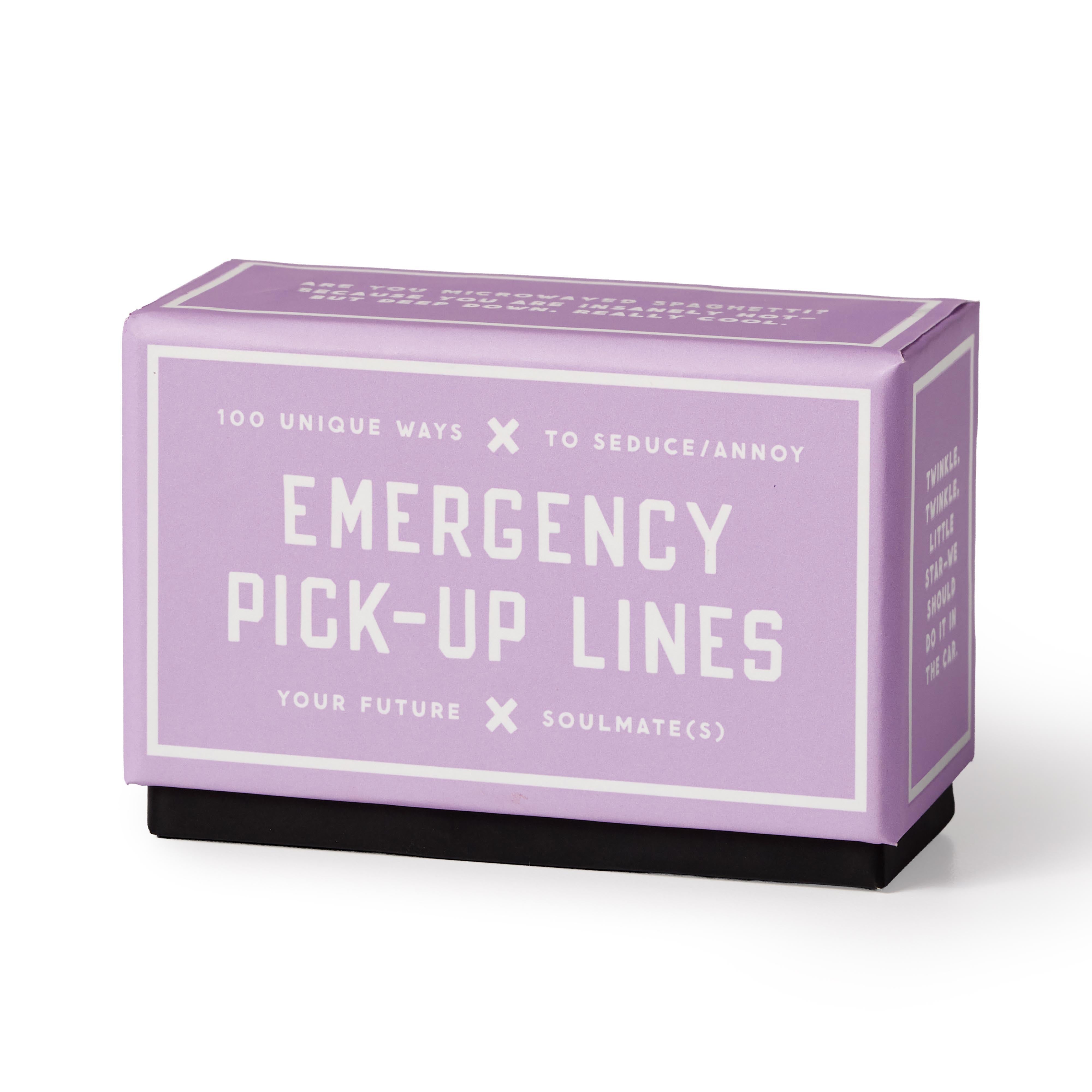 Emergency Pick Up Lines