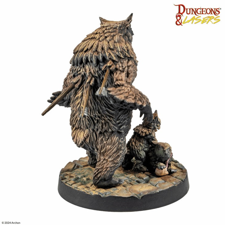 Owlbear Family- Dungeons and Lasers