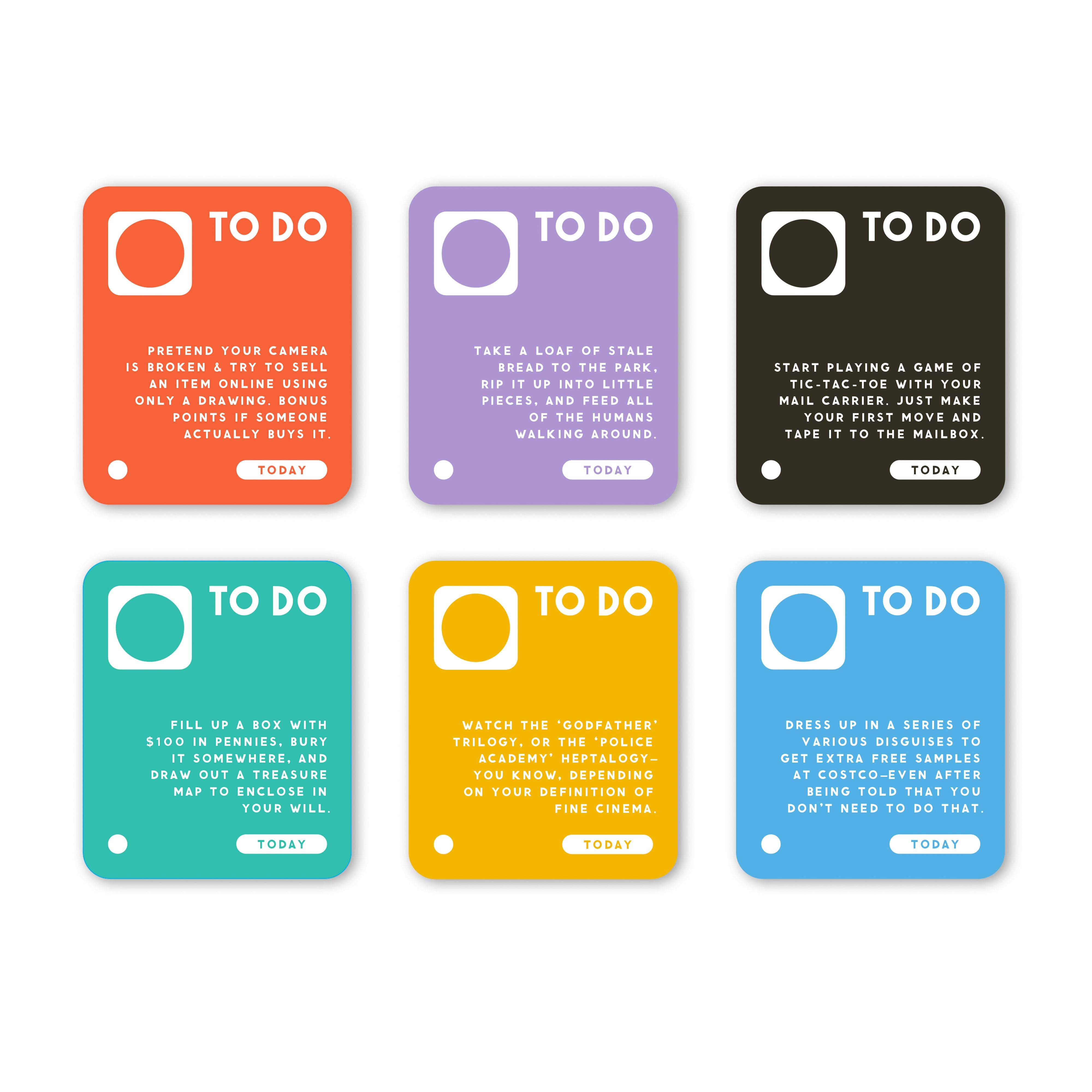 Random Things To Do Box