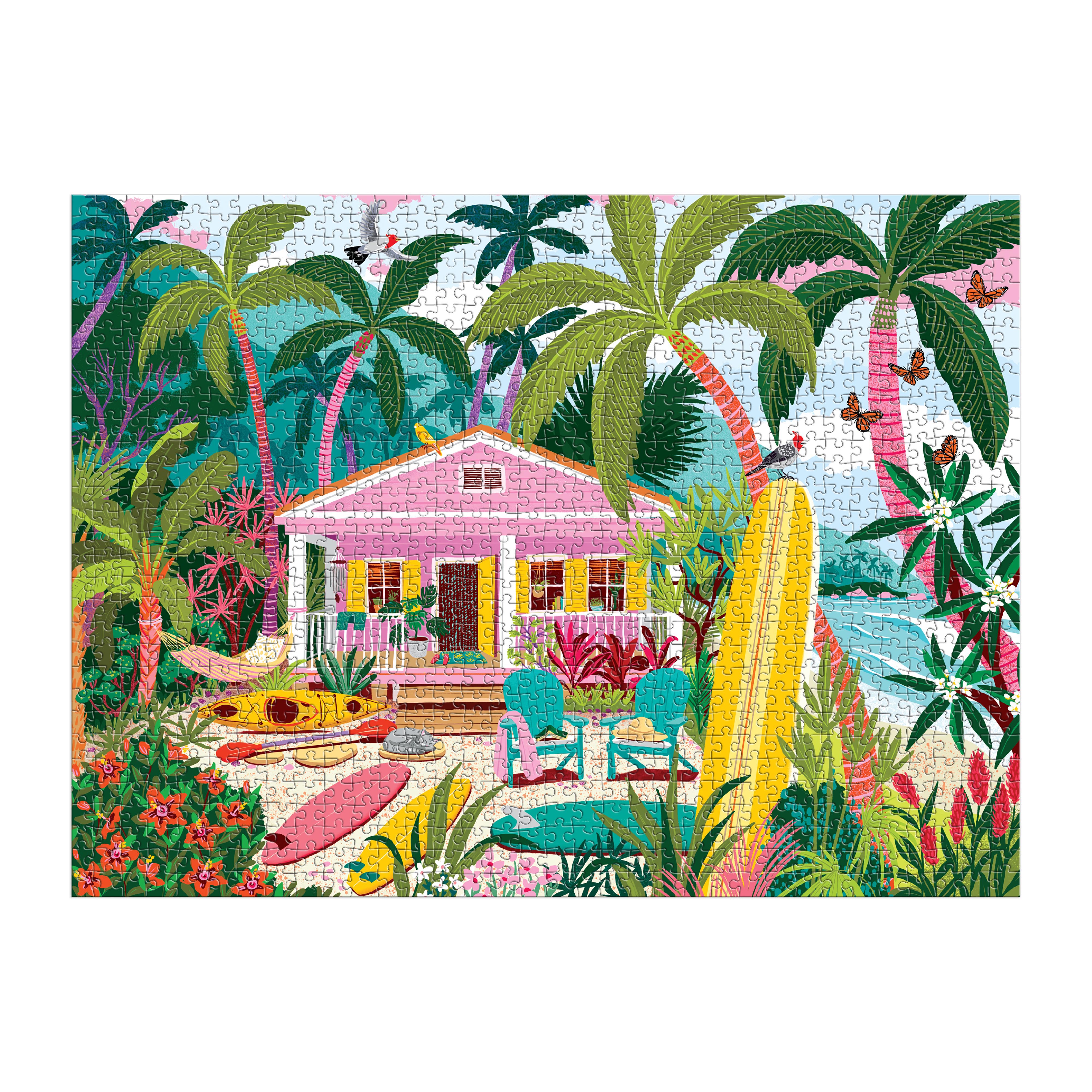Surfside Bungalow 1000pc - Galison 