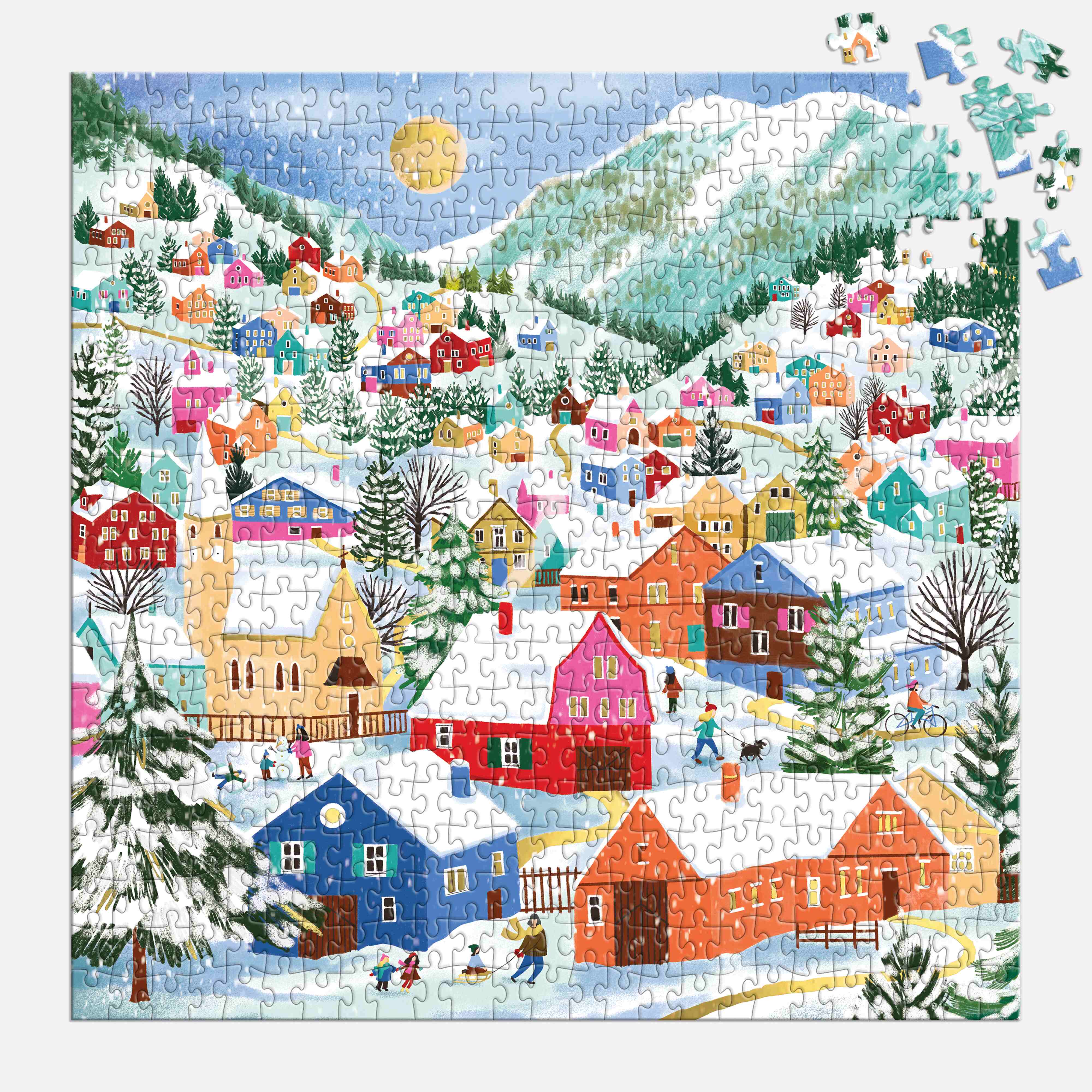 Swiss Alpine Village Foil - 500pc