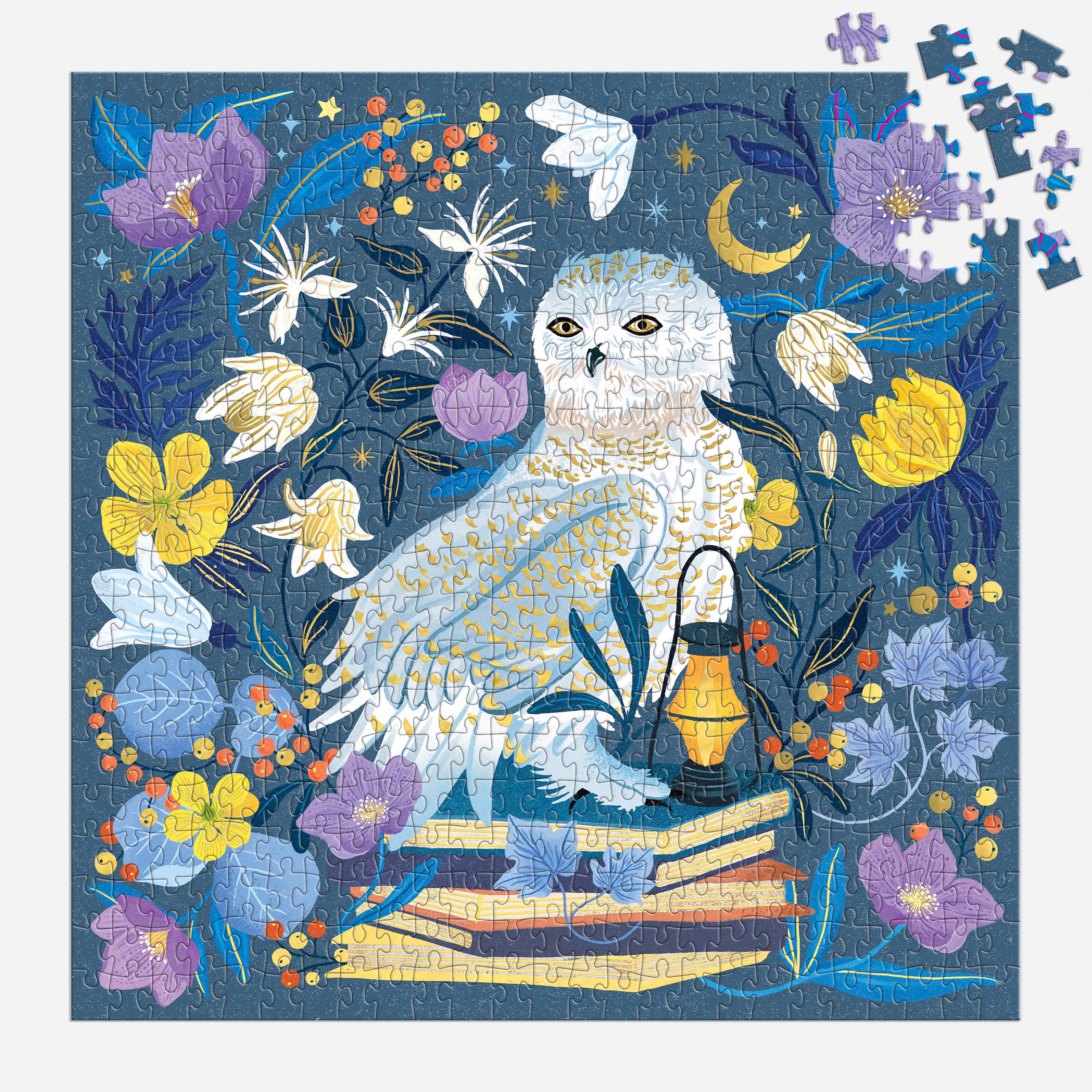 Celestial Owl Foil Jigsaw - 500pc - Galison