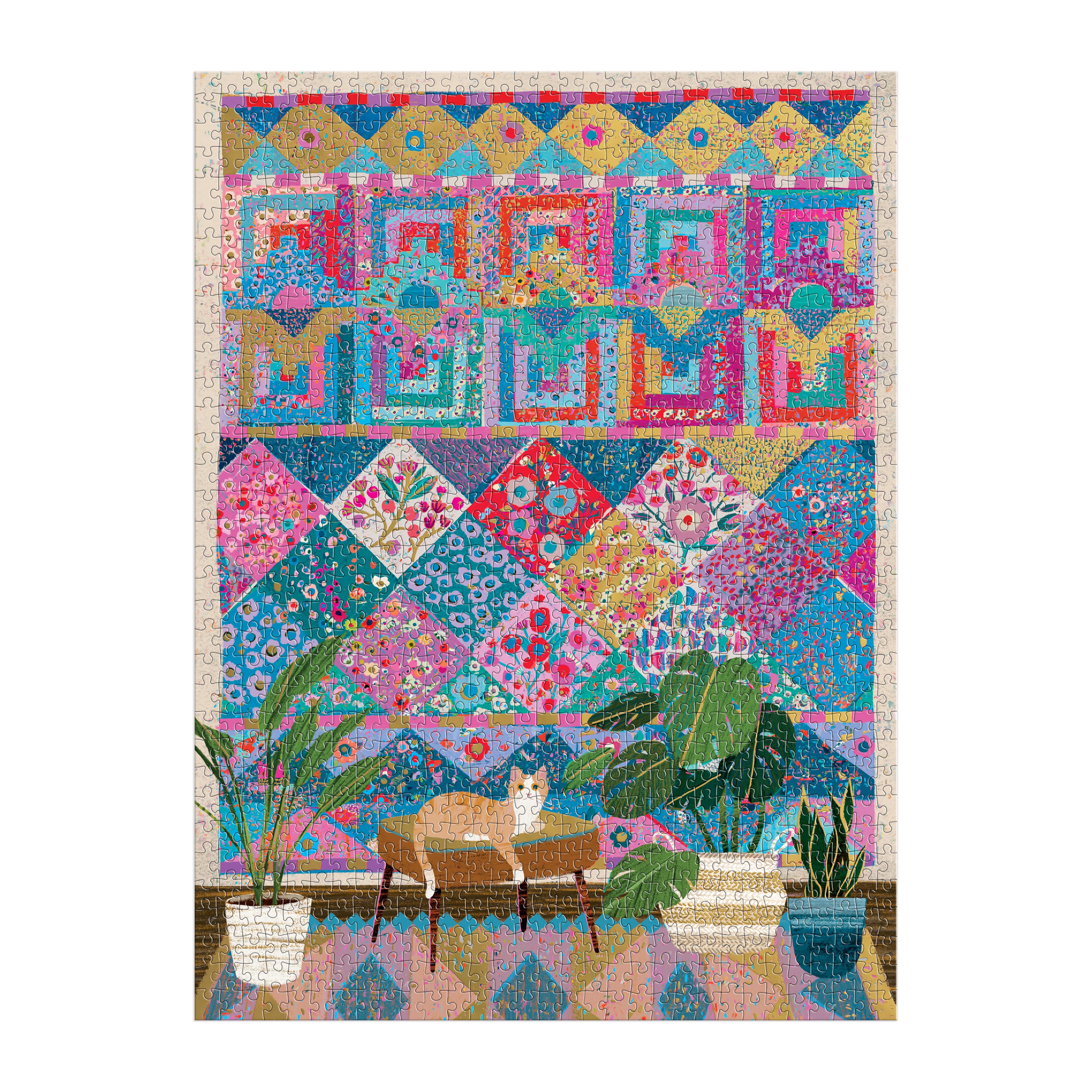 Victoria Ball Quilter's Corner Foil 1000pc - Galison