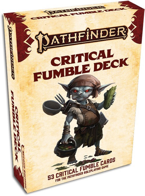 Critical Fumble Deck - Pathfinder Second Edition