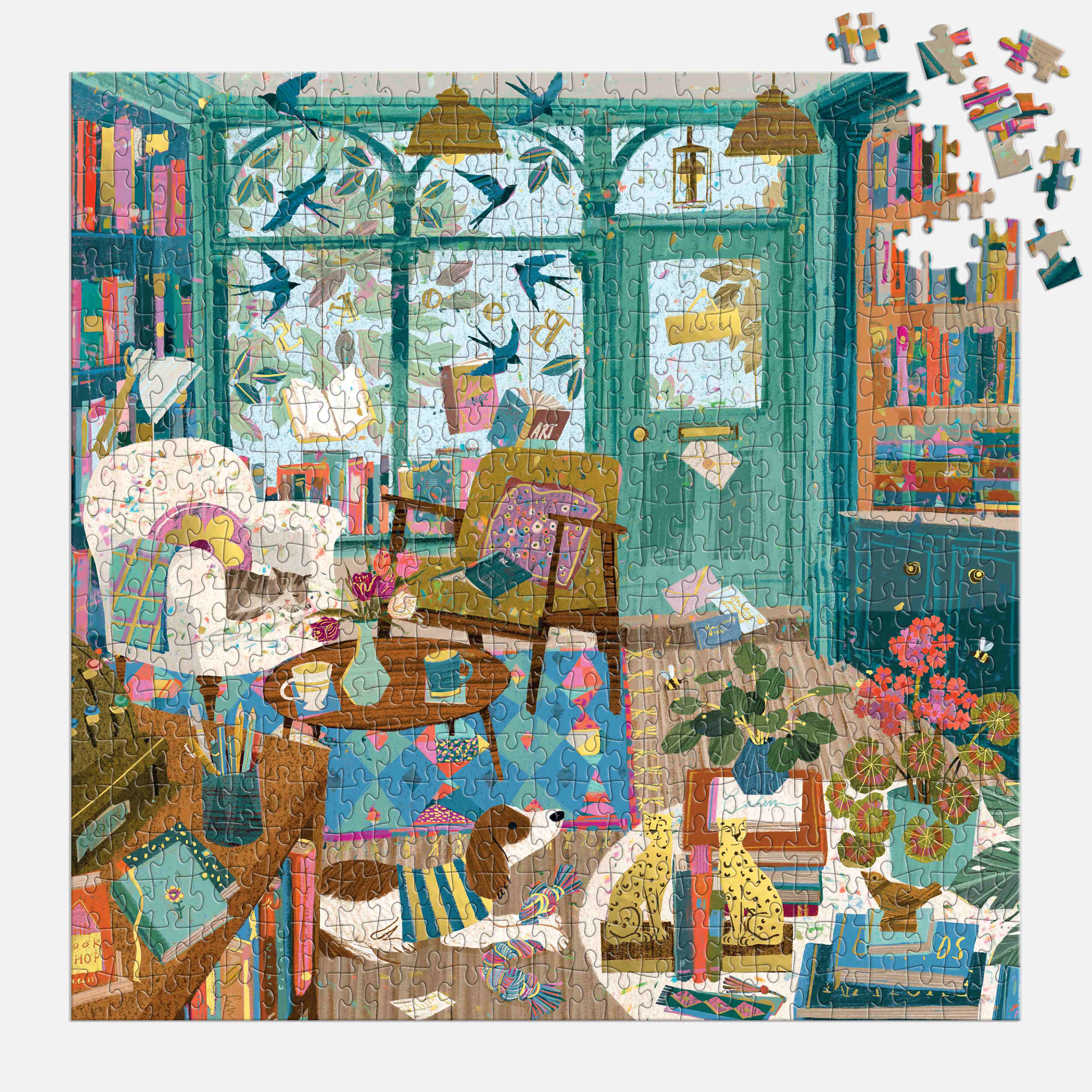 Bookshop Afternoon Foil - 500pc