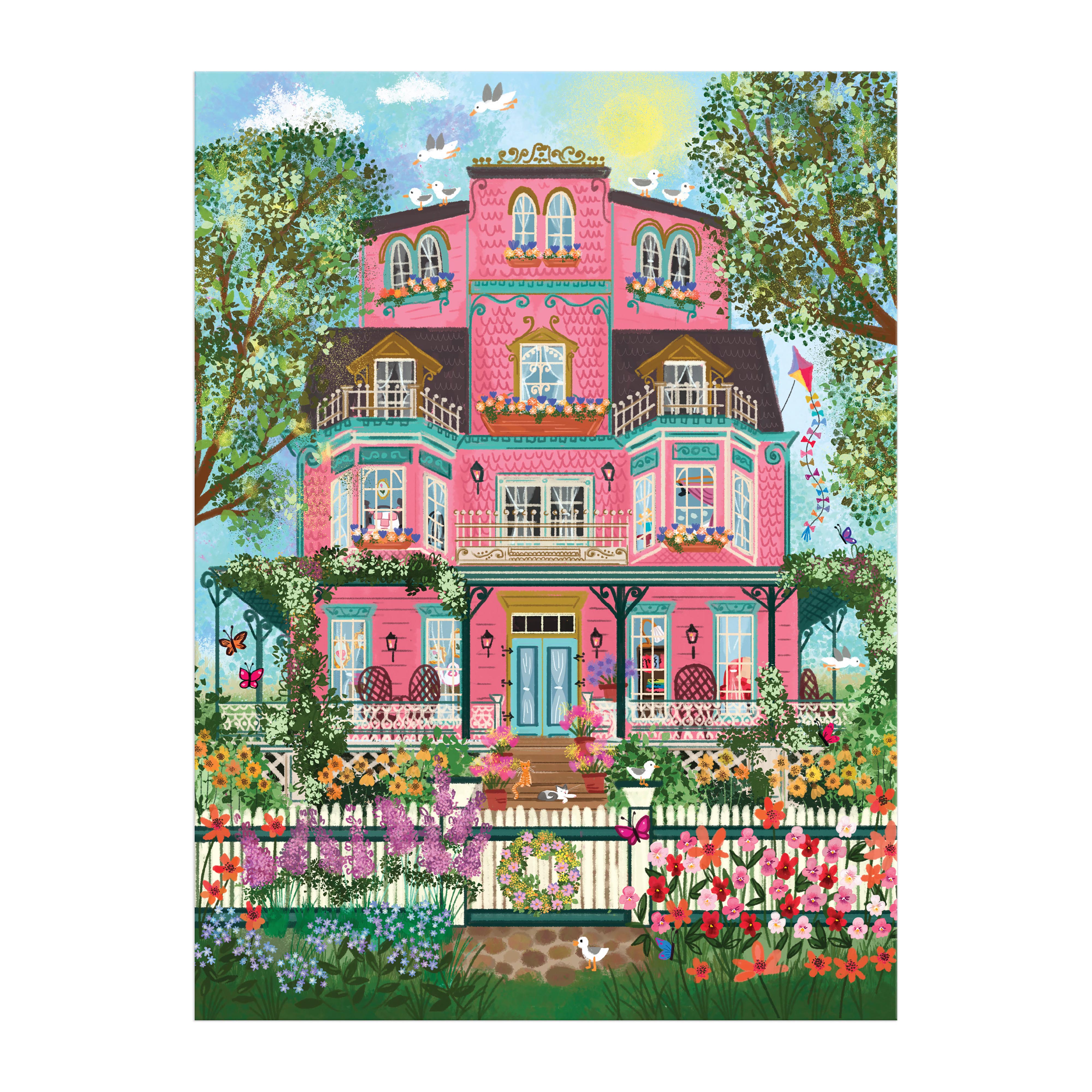 Joy Laforme Capeside Victorian Foil 1000pc - Galison