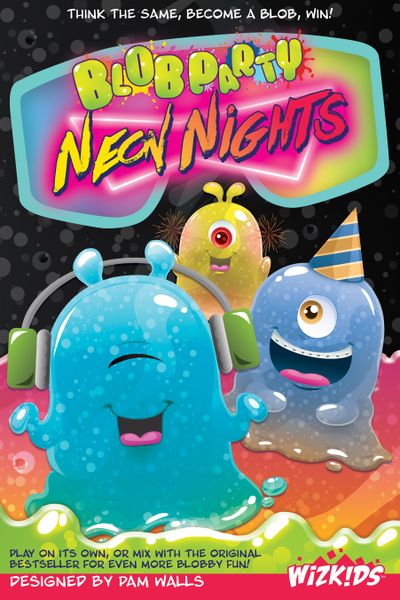 Blob Party Neon Lights