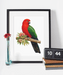 A3 Black Yellow Tail Cockatoo Wooden Puzzle - Puzzle ART