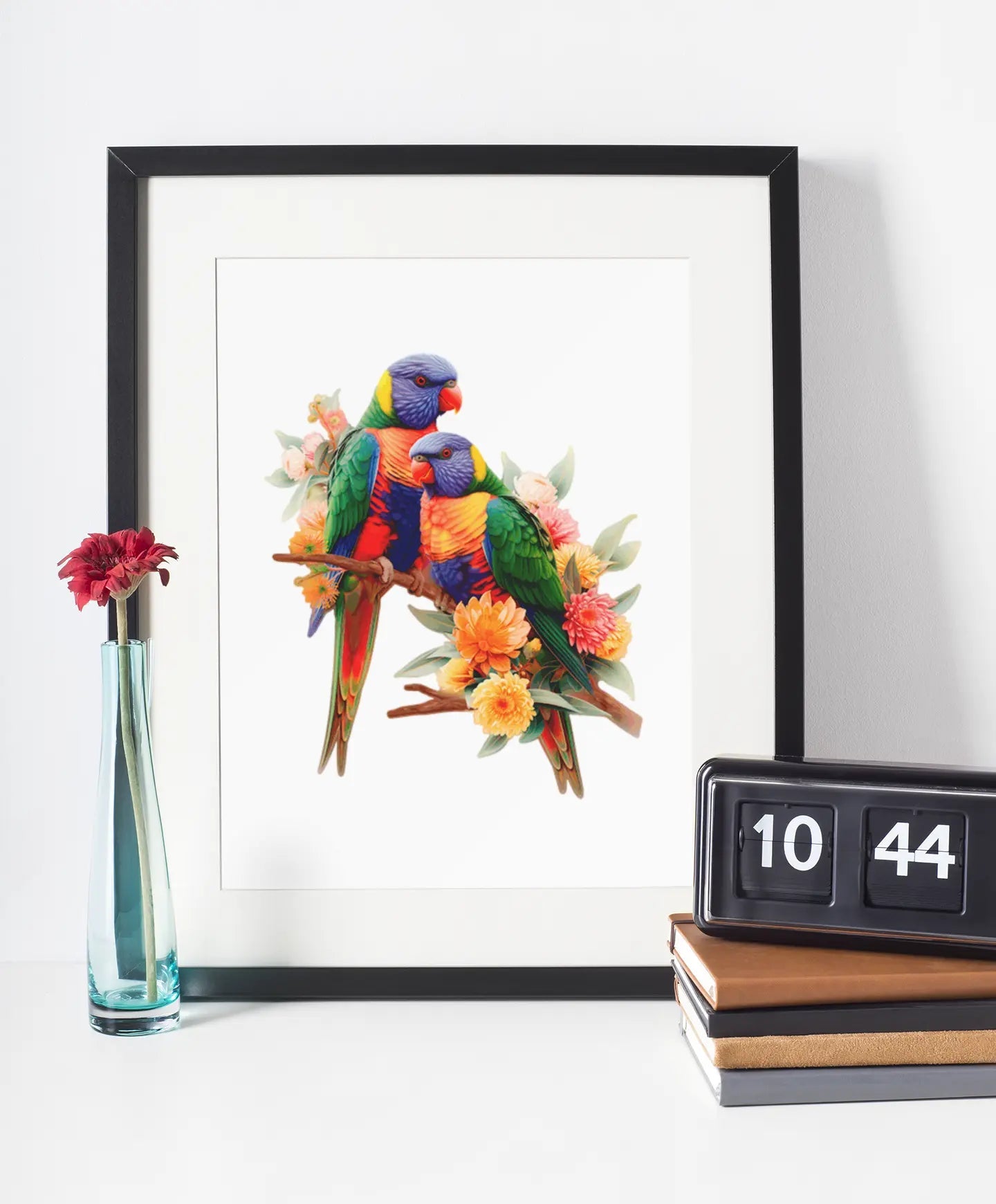 A5 Lorikeet Pair Wooden Puzzle - Puzzle ART