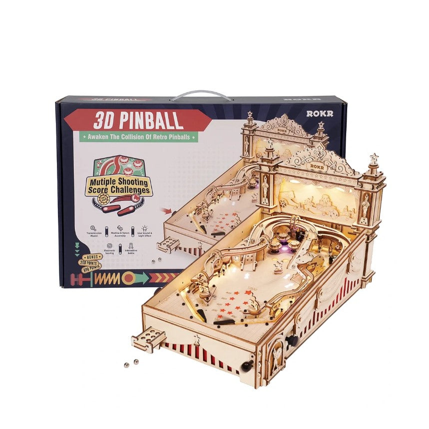 Pinball Machine - Rokr 3D Models