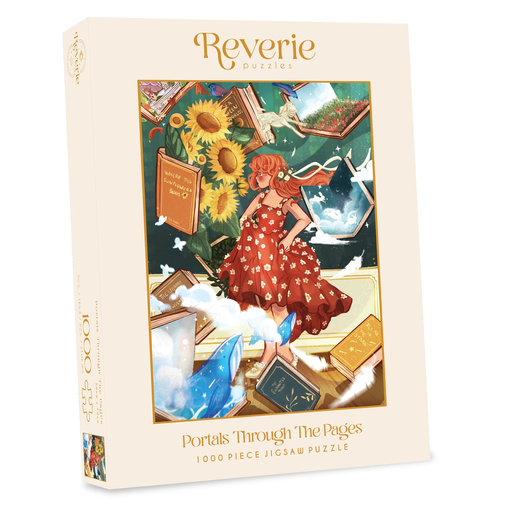 Portals Through the Pages 1000pc - Reverie Puzzles