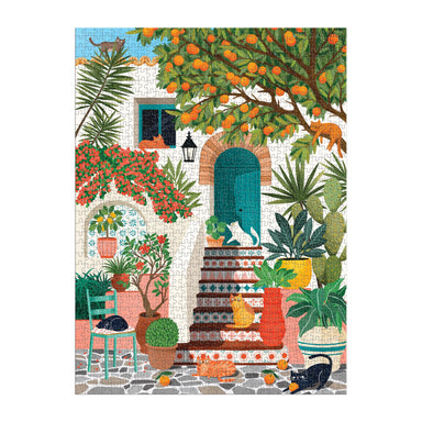 Mediterranean Cats 1000pc - Galison 