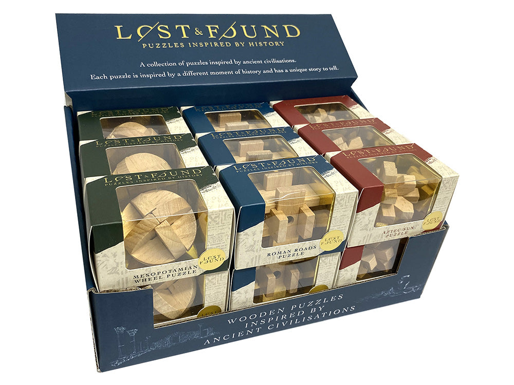 Lost & Found Mini Puzzles Assorted