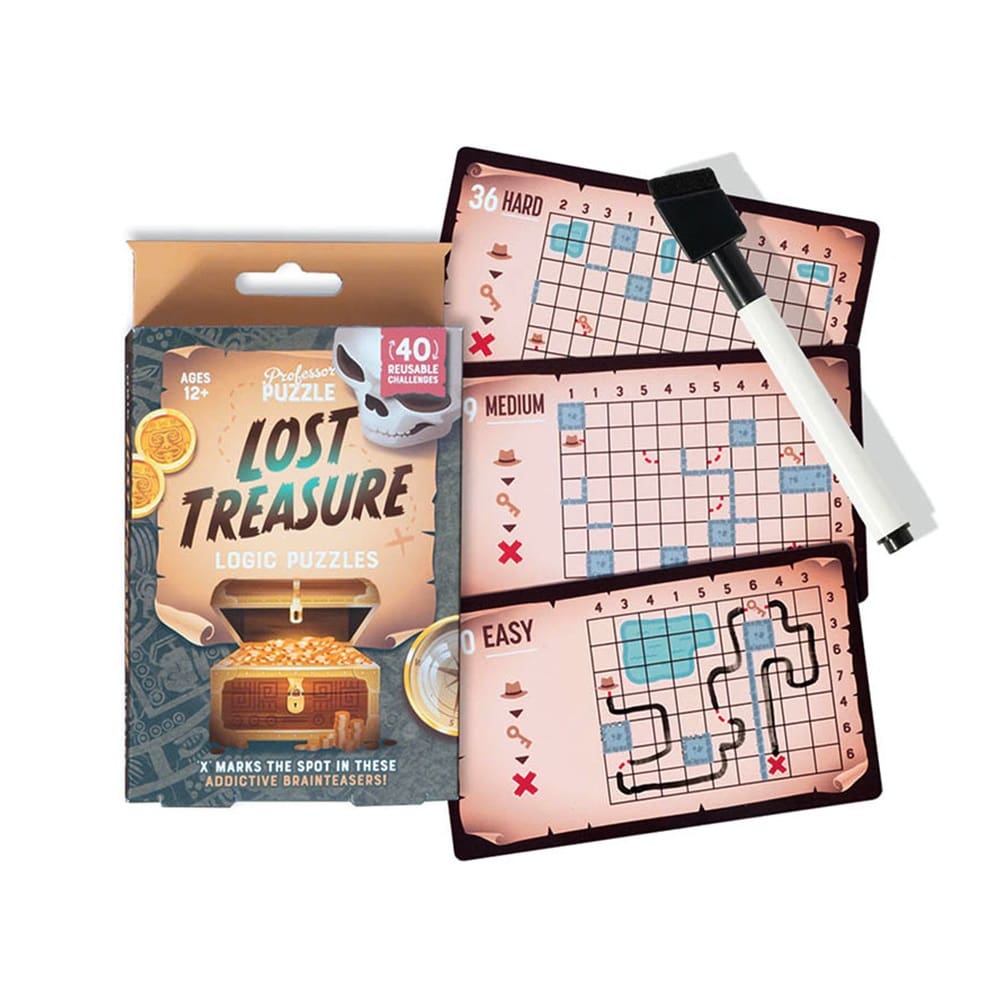 Lost Treasure Logic Puzzle
