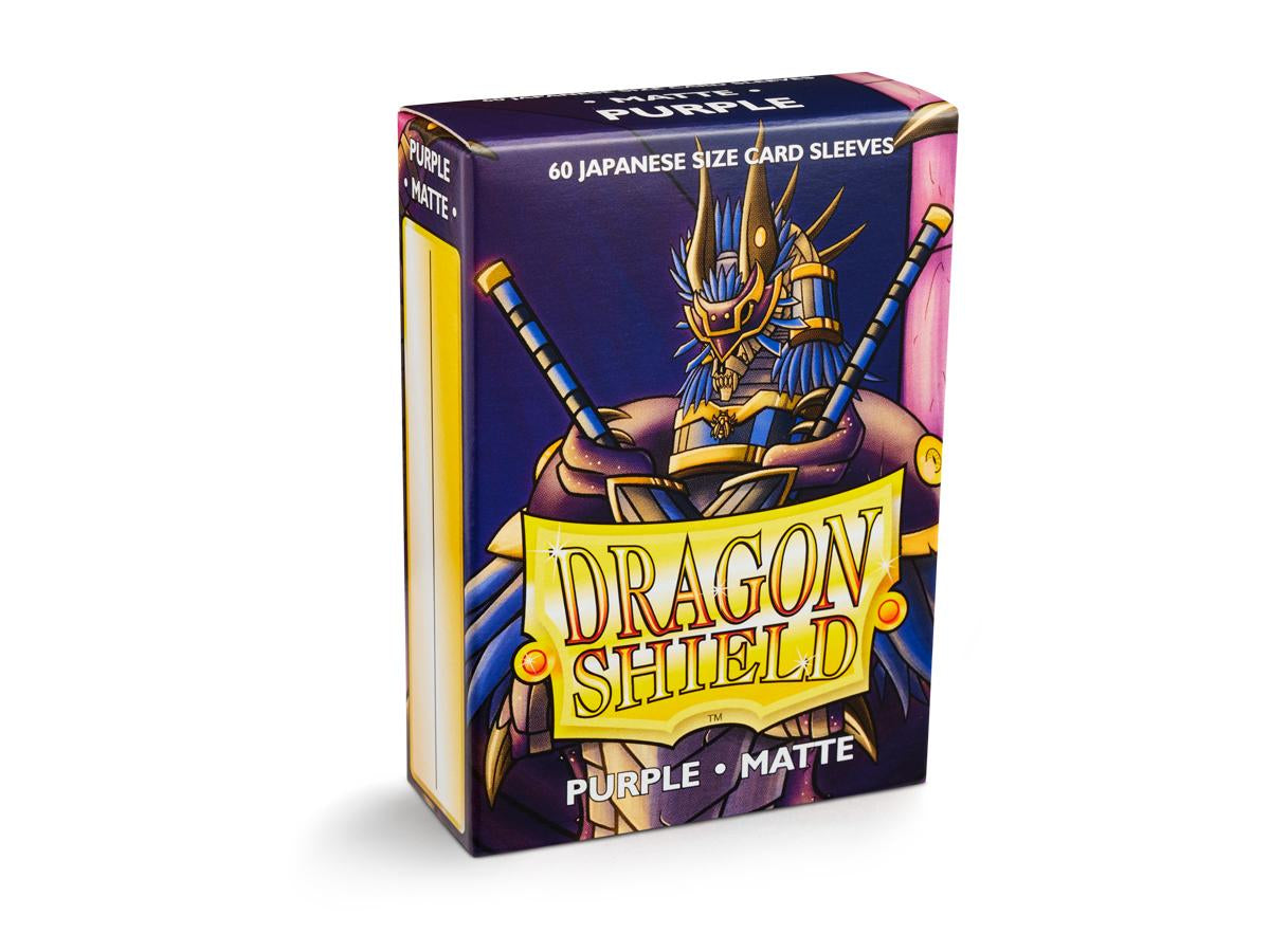 Japanese Purple MATTE Sleeves - Dragon Shield - Box 60
