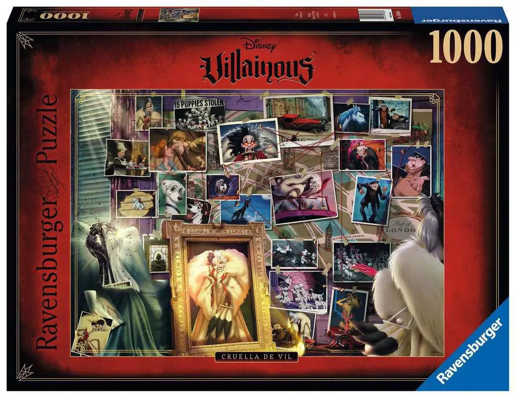 Villainous Cruella Deville 1000p - RAVENSBURGER