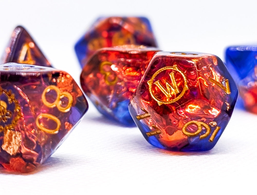 World of Warcraft Metal Dice Set