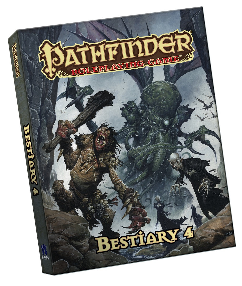 Pathfinder 1st Edition- Bestiary 4 Pocket Edition