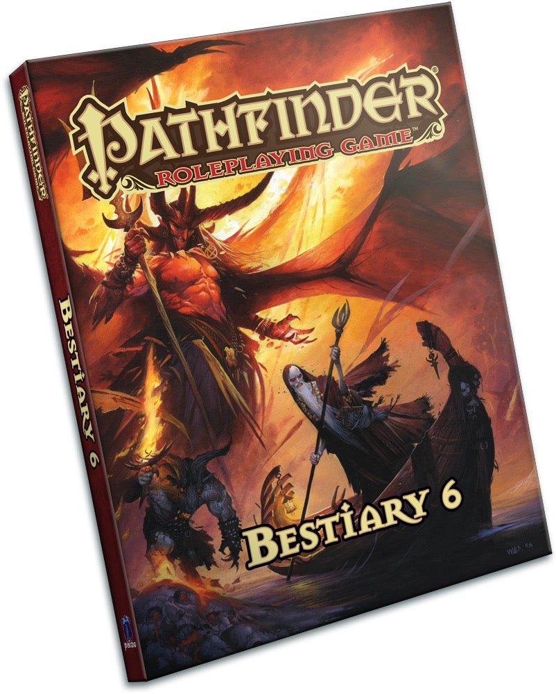 Pathfinder 1st Edition- Bestiary 6 Pocket Edition