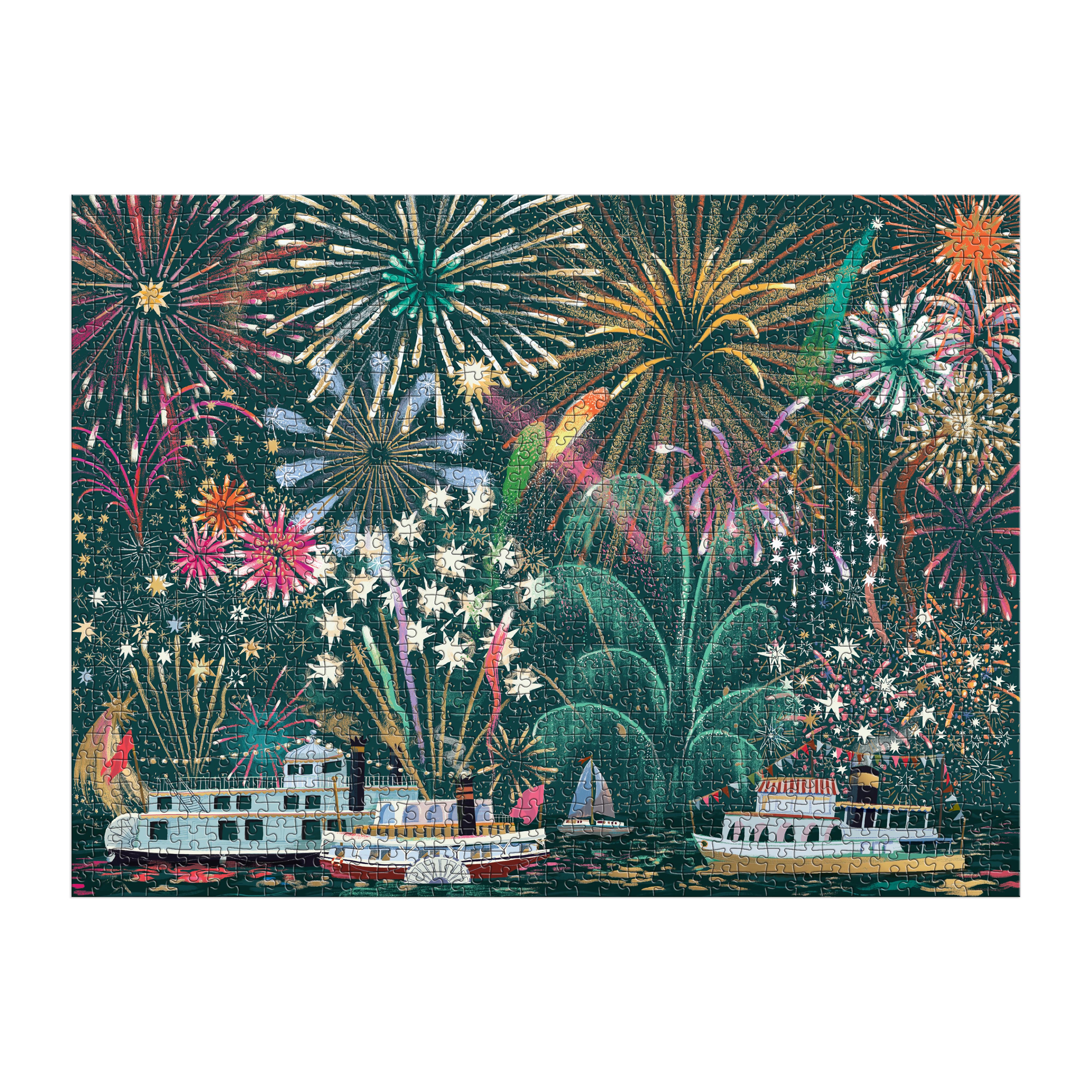 Fireworks Jubilee Foil 1000pc - Galison 