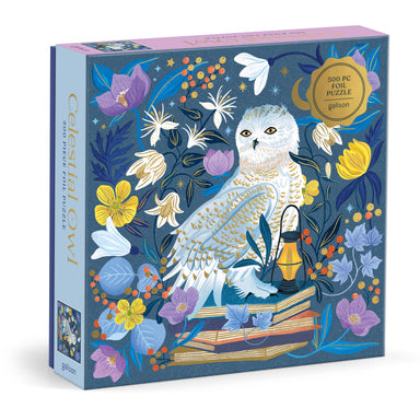 Celestial Owl Foil Jigsaw - 500pc - Galison