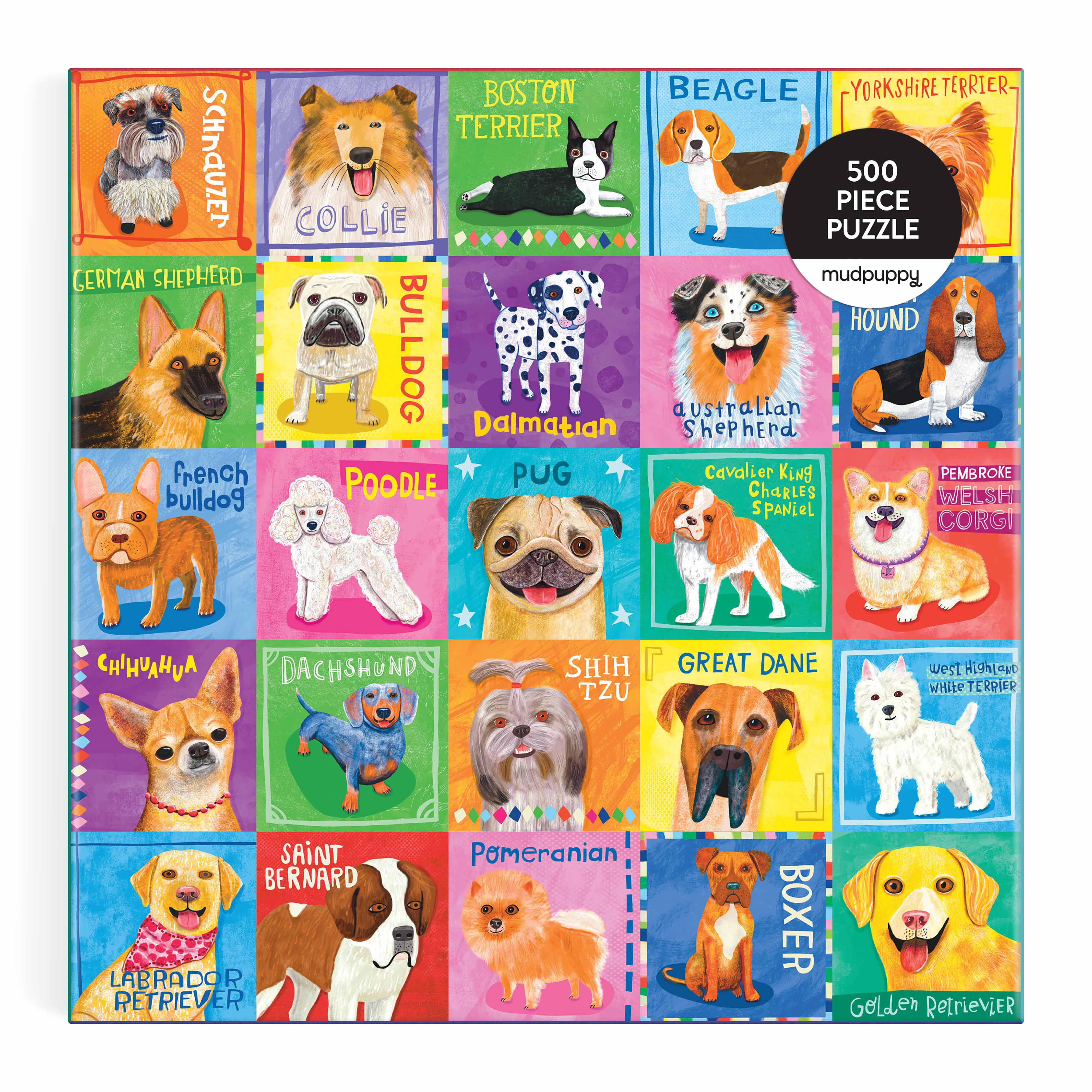 Pawsome Portraits - 500pc Galison