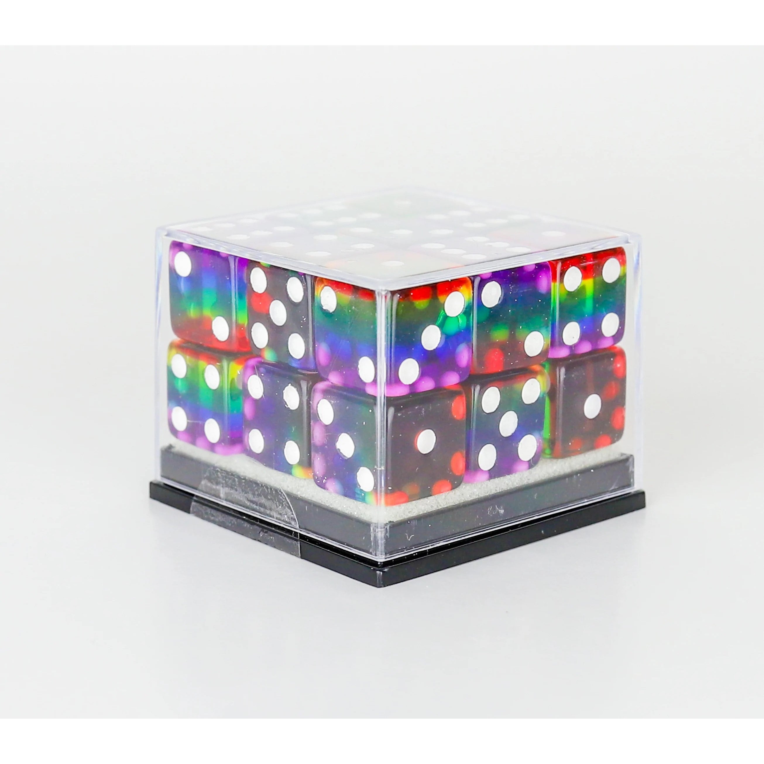 Rainbow D6 Set 12mm - Sirius Dice