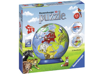 Childrens Globe Puzzleball 72p - RAVENSBURGER
