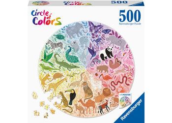 Animals 500p circle of color- RAVENSBURGER