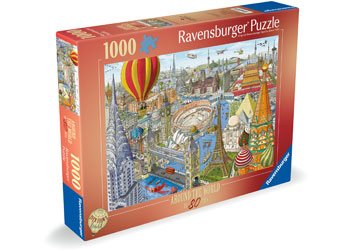 Around the World in 80 Days 1000p - RAVENSBURGER