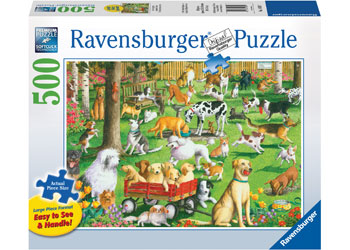 At the Dog Park Puzzle 500pLF - RAVENSBURGER
